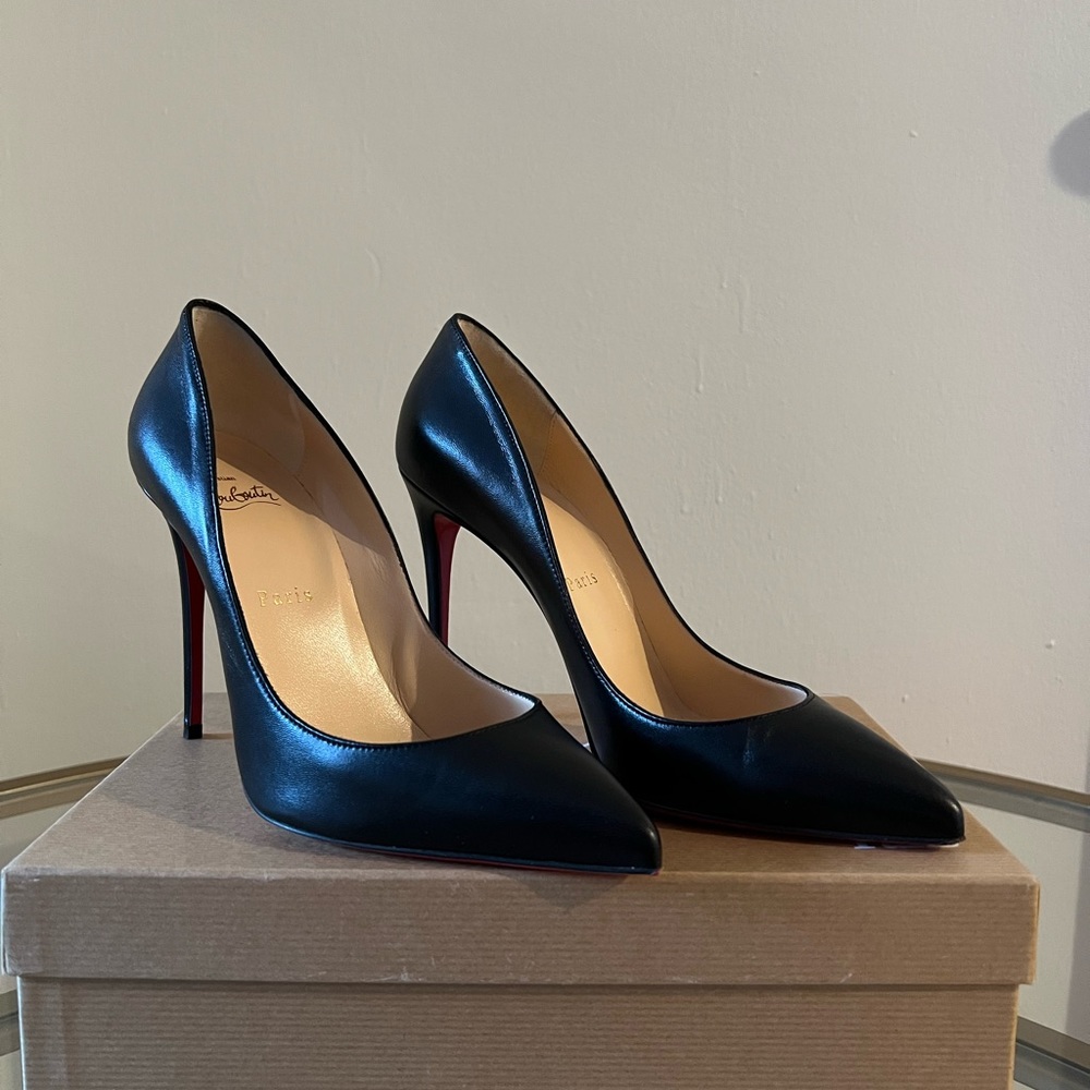 Christian Louboutin
Pigalle Follies Leather 100mm Red Sole High-Heel Pumps
